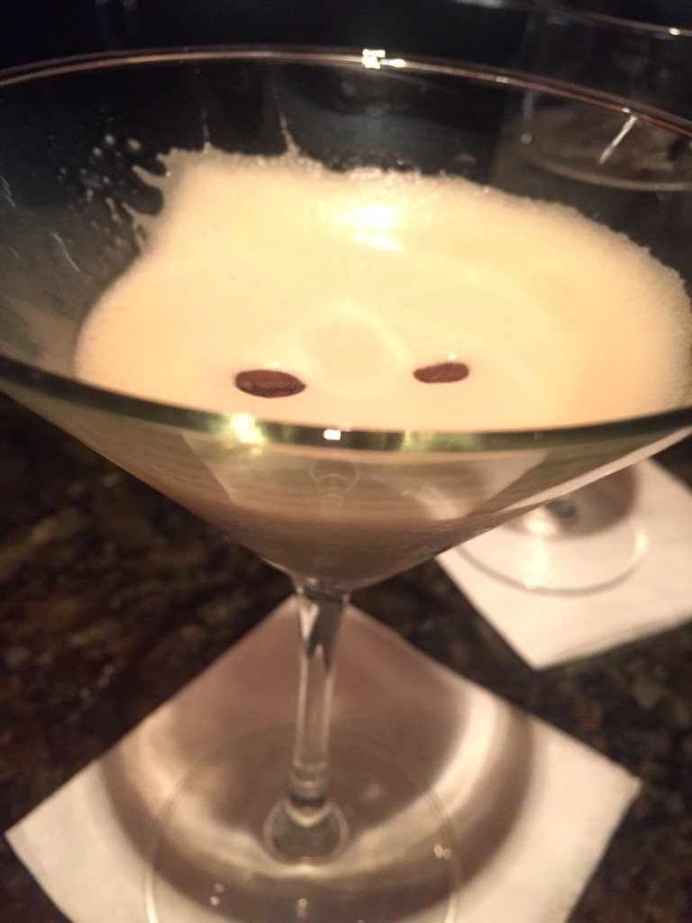 PaulaGs17's tweet photo. Enjoying an excellent espresso martini @MonAmiGabiLV #perfectdrinks https://t.co/XQaO8RfuNF