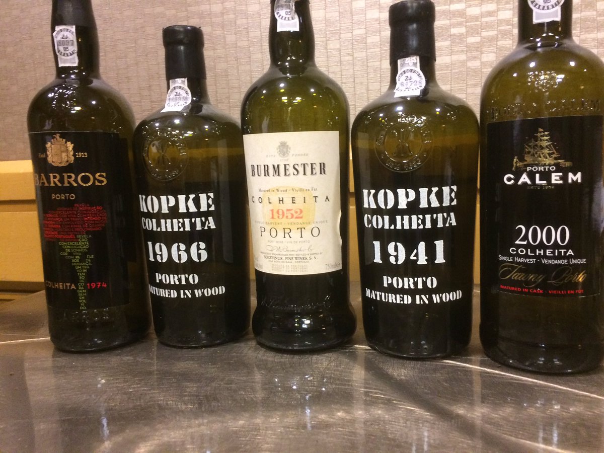 AmericanWineSoc's tweet photo. Once-in-a-lifetime tasting of #Sogevinus #colheita ports, 30, 40, an 81-year-old! #AWS49 Thanks,
@taniaboliveira https://t.co/2QKql47K5p
