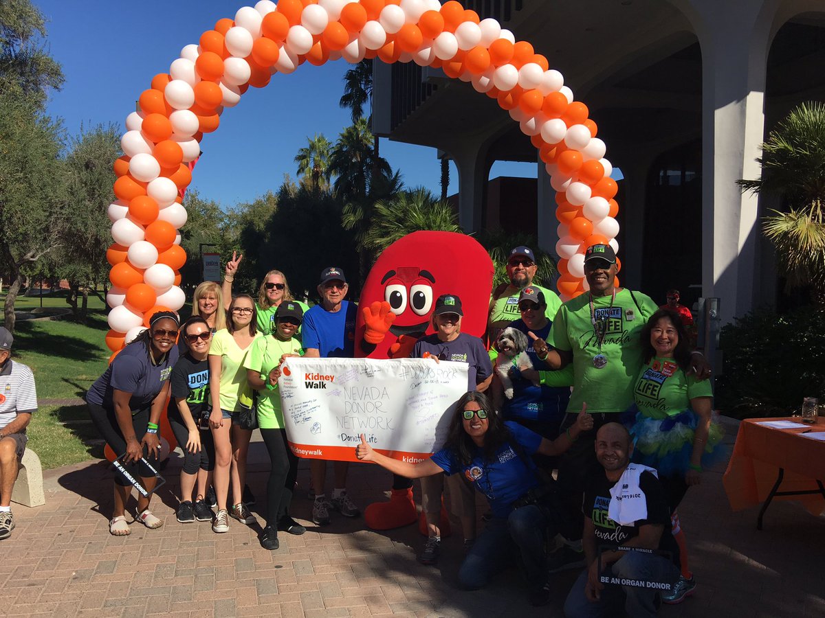 Team Nevada Donor Network at the #KidneyWalk ! <a href="/NKFSoCal/">NKFSoCal&NV</a>