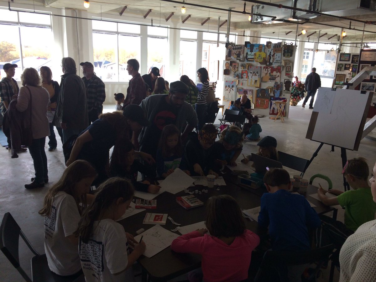 artomatic's tweet photo. Comic Character Development happening now at #artomatic2016 children's day. https://t.co/5VvCrrw2Qz