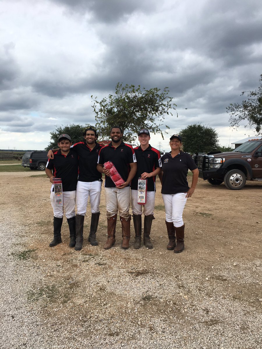 tech_polo's tweet photo. And the TTU Boys bring home the gold with a close win against Texas State 6-5! Fantastic job boys! #ttupolo #wreckem https://t.co/01fMQA2ryP