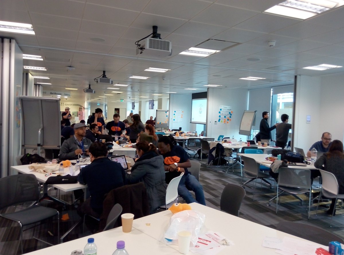 GerasimosB's tweet photo. A snapshot from the first day of the #Startup Weekend #Manchester @swman16 #SWMAN16 https://t.co/TtUrV0AUTv