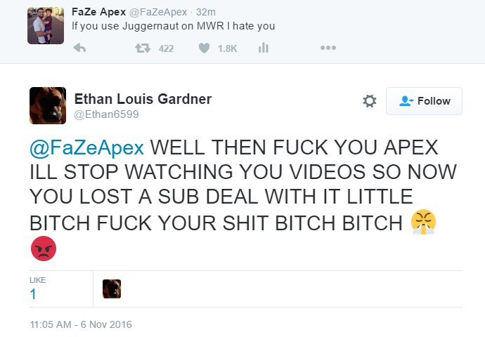 FaZeApex's tweet image. This guy definitely uses Jug and Last Stand