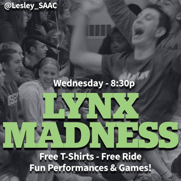 Lesley Athletics tweet media