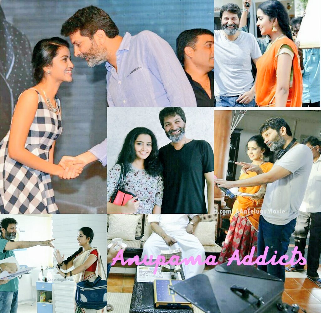 Happy Birthday #Trivikram Sir On behalf of @anupamahere fans🎉 Thanks for bringing our 'Anu' so close to Telugu people😇😍😘 Stay blessed sir✨