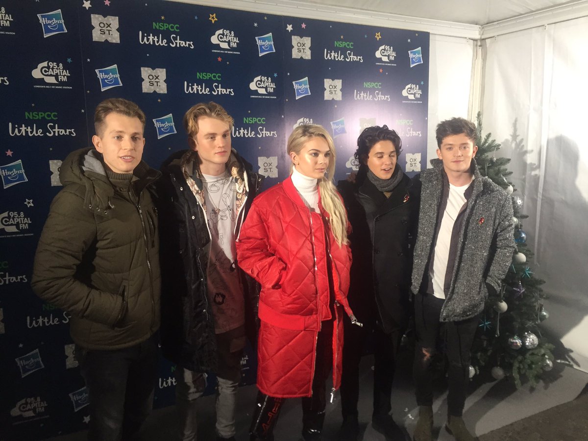 TheVampsband's tweet photo. Great night #OXSTstars turning the Christmas lights on! Thanks @CapitalLondon @NSPCC https://t.co/ox3bXAaKlw