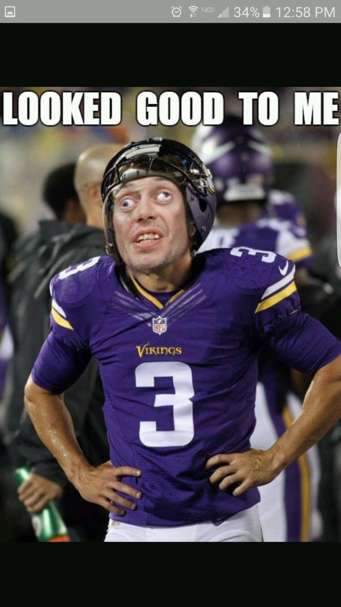 RossPerkins1's tweet photo. Just Blair Walsh things https://t.co/O1tM8Yiv7q