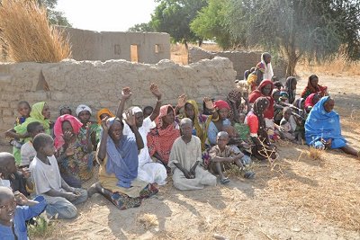 Troops of Nigerian Army, Operation LAFIYA DOLE, led by GOC of the Division rescued 85 people from Boko Haram at Chukungudu in northern parts of Borno