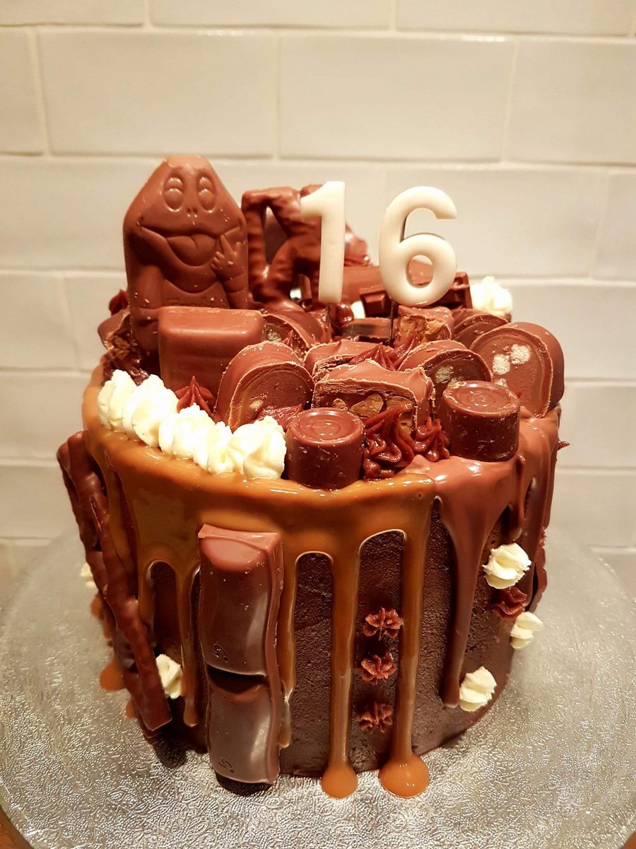 Masons Jars On Twitter Chocolate And Caramel Drip Cake With
