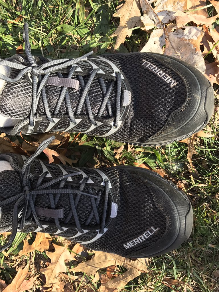 #tcsnycmarathon number 3 in @merrelloutside shoes. Ever comfortable sneakers