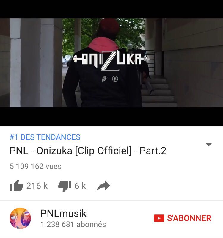PNLMusic's tweet photo. 5M en 48h ! .... zen 👌💥 https://t.co/UWYhWesy7y