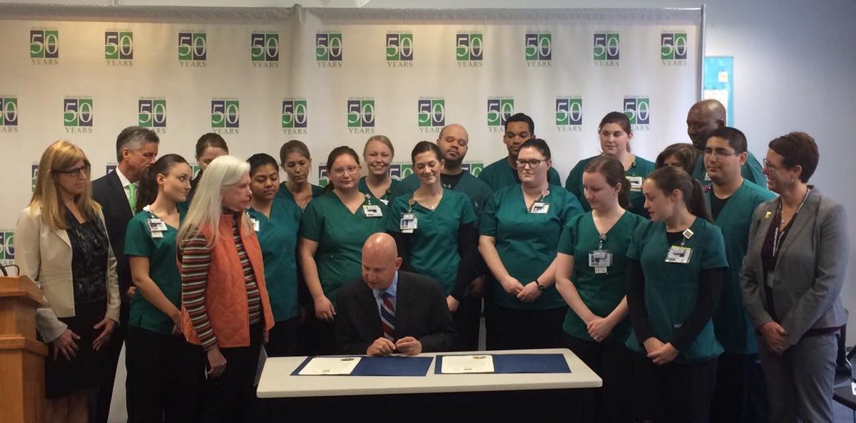 Conweezyyyy's tweet photo. Peep your boy with the Governor last Thursday for Radiation Protection week 😎 #JackMarkell https://t.co/EG2w16P4Sj