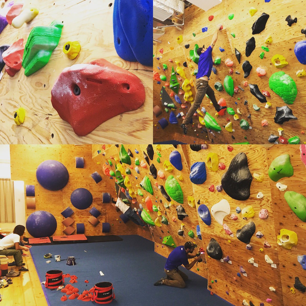 Jappaaan Rock Gym على تويتر ジャスティン課題がトータル5本 身長2mの凄腕クライマーが作った課題ですよ Jappaaanに来たら挑戦出来ます 是非トライしに来て下さいね Jappaaan ボルダリング ジャッパーン Volcanicrockgym クライミング 課題