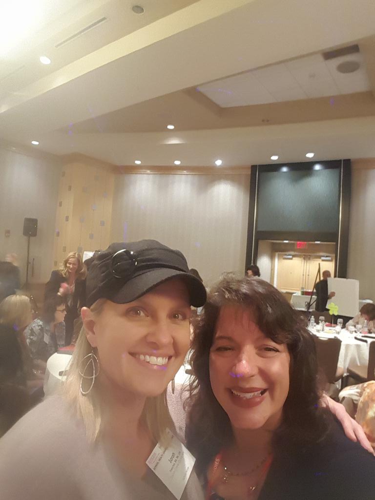 RobinCogan's tweet photo. @sarahpresch #JJSHLP15Fall  Twitter is awesome! I met another twitter buddy at @jjshlp https://t.co/oNpCEm8TK0