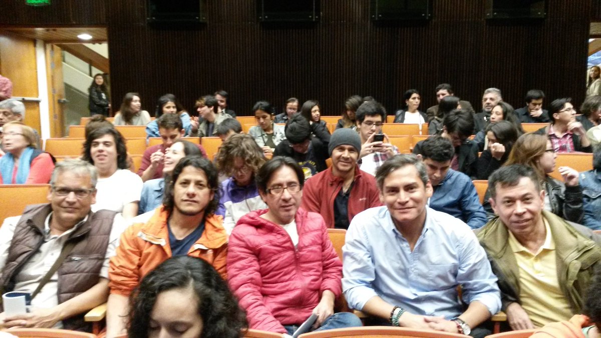 cintas_peruanas's tweet photo. Con amigos en la Inaguracion de #SemanadelCine en la #Ulima https://t.co/bYqaaNmhzk