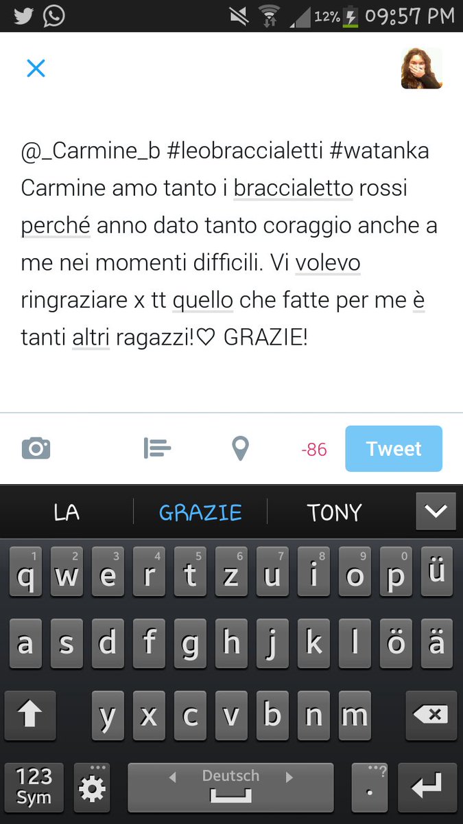 tomasellojenni's tweet photo. @_Carmine_b Grazie che ai messo mi piace!!♡ Mi segui??♥ Mi saluti??♡ O almeno puoi dire che mi vuoi bene?♡ https://t.co/KafnqSiea5