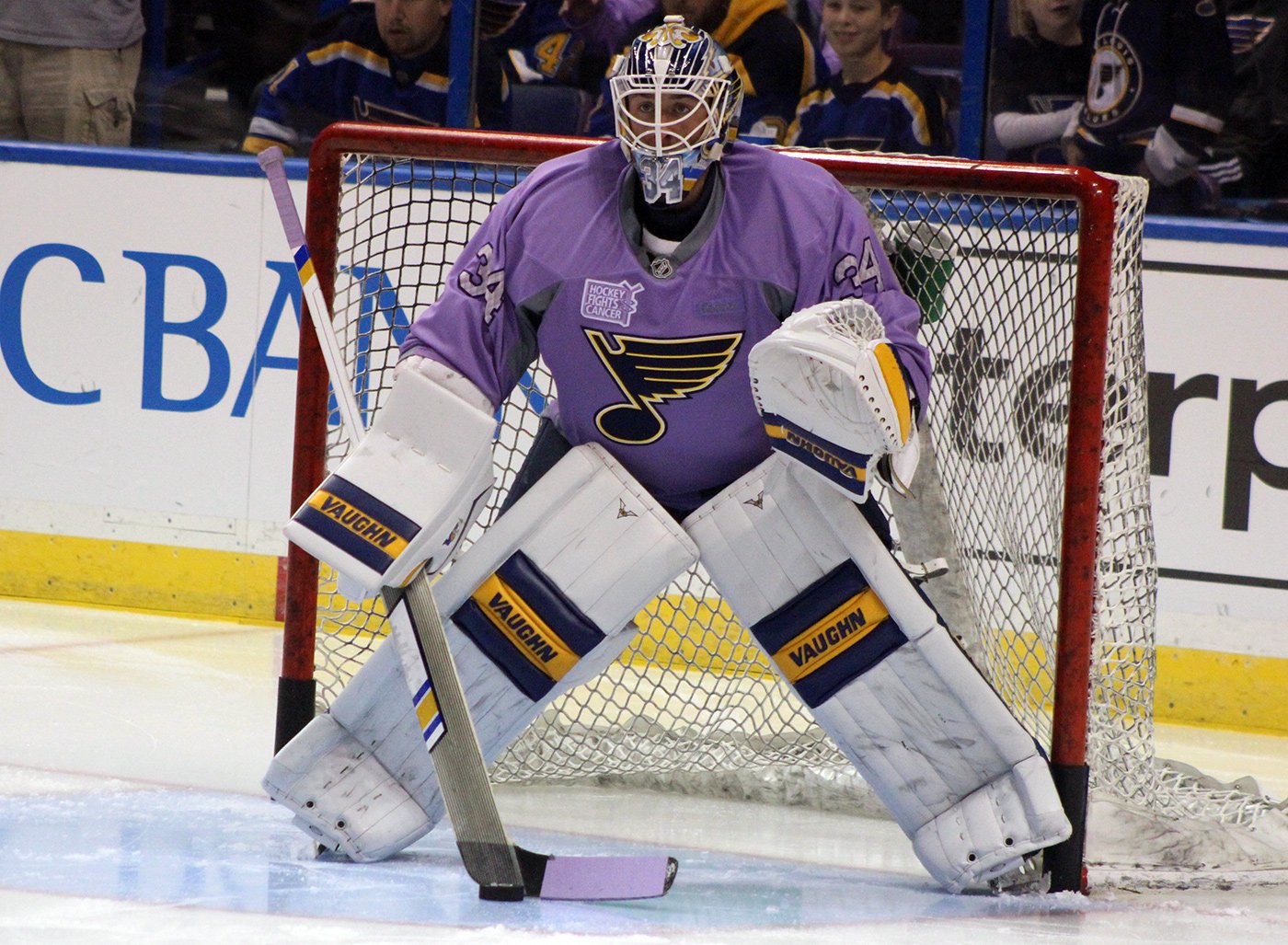 St. Louis Blues on X: Bid on these #HockeyFightsCancer warm-up