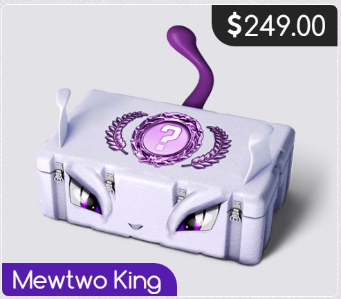 KappaDeals's tweet image. Mewtwo King ($249) Case! GA (1 winner):
-Follow @DrakeMoon
-RT
-Post your aff URL
-Like: goo.gl/X8NpGJ