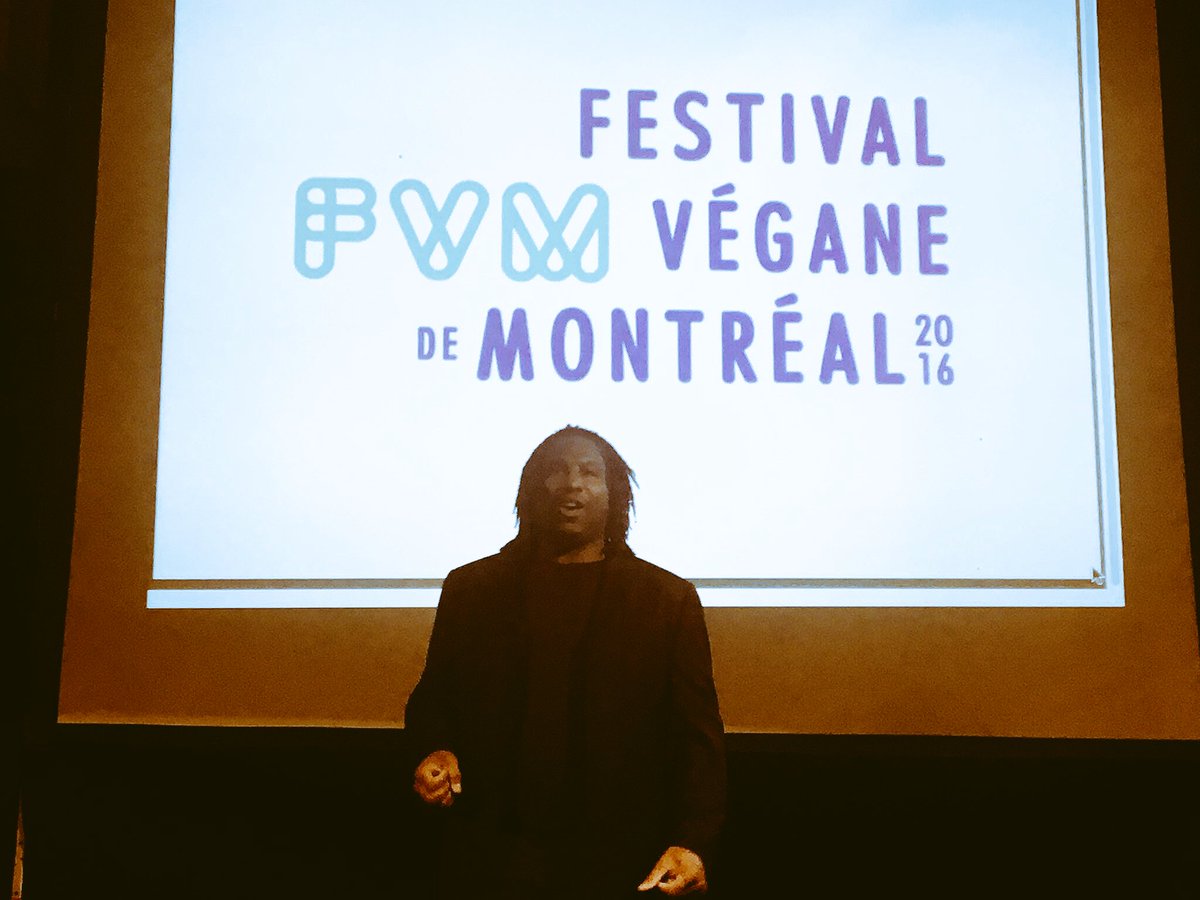 Super présentation par <a href="/GeorgesLaraque/">Georges Laraque</a> sur le végétalisme au #festivaleveganedemontreal Mangez Mieux! <a href="/MentorumInc/">Mentorum</a>