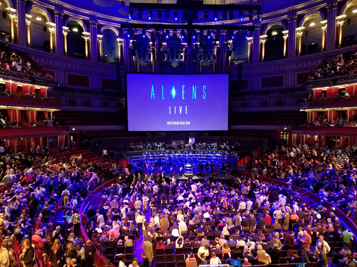 What an amazing evening #AliensLive at <a href="/RoyalAlbertHall/">Royal Albert Hall</a>
