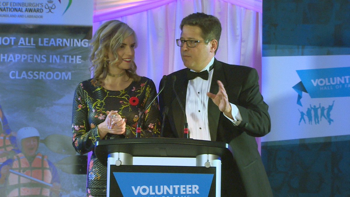 CBCNL's tweet photo. VIDEO | @KrissyHolmes & @AnthonyGermain host Volunteer Hall of Fame awards gala
https://t.co/VzEd64Usfp https://t.co/hxeWEeY3qx