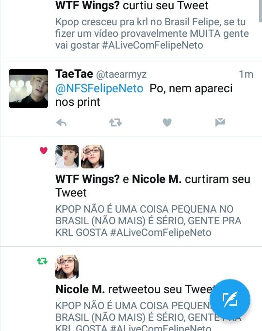 NFSFelipeNeto's tweet photo. "Kpop é pequeno no Brasil"
Imagina se fosse grande #ALiveComFelipeNeto
@felipeneto https://t.co/IHC2PkBn1J