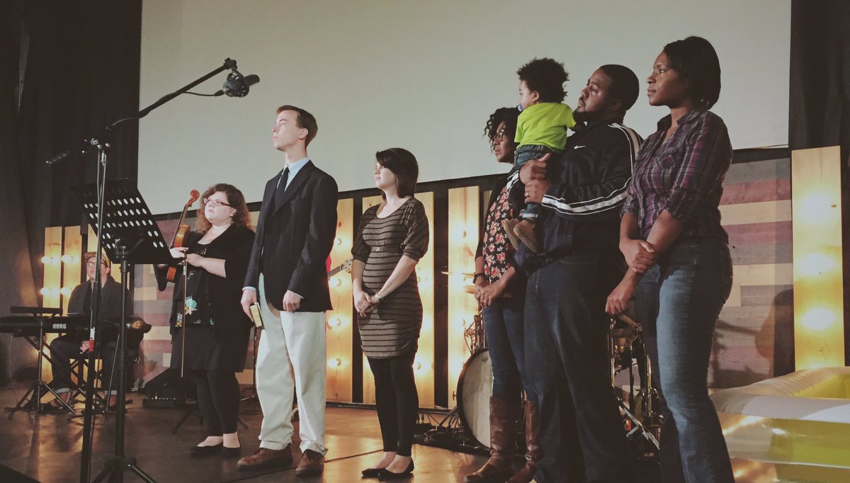 Today we welcomed members LaToya, Paul, Selina, Gabrielle, and Daniel. As well as Dalton, Tyler and Mallory who became members with baptism!