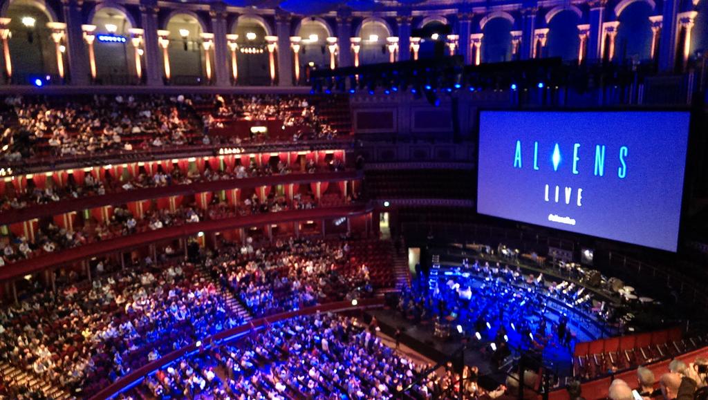 sparrhult's tweet photo. Just saw Sigourney Weaver in the flesh. Currently crying #alienslive #RoyalAlbertHall #ripleypls https://t.co/ghbfQkQBov
