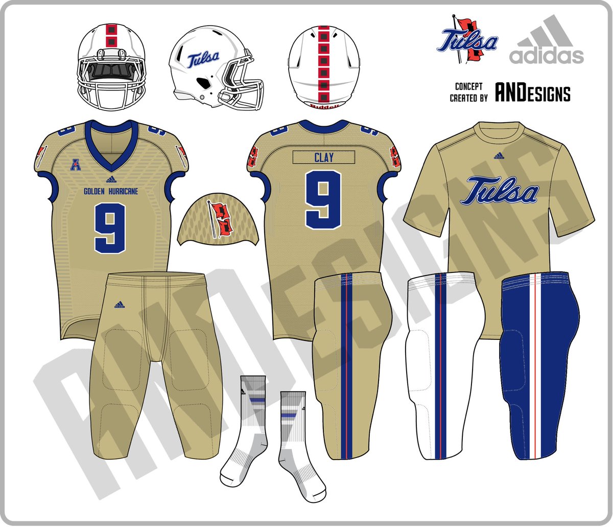 Tulsa Football Uniforms The Ten Craziest Alternate College Football