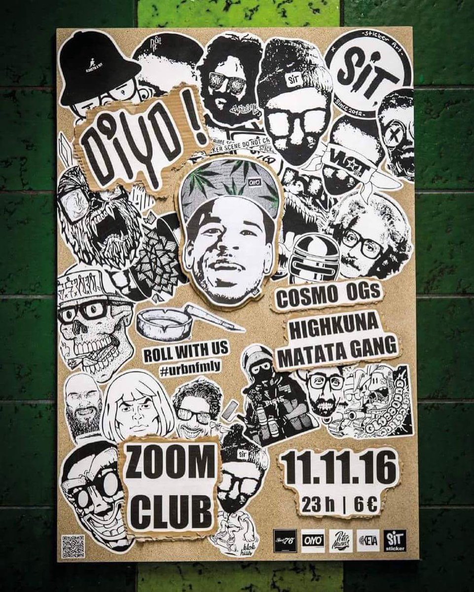 OiyoTweets's tweet photo. Friday!💥#Zoomclub #Frankfurt #oiyo #zoom #ffm #111116 #poster #flyer #party #CosmoOGs #Highkuna #PeterManns #Sitart #spiro76 #keta #urbnfmly https://t.co/rH3td0YZKn