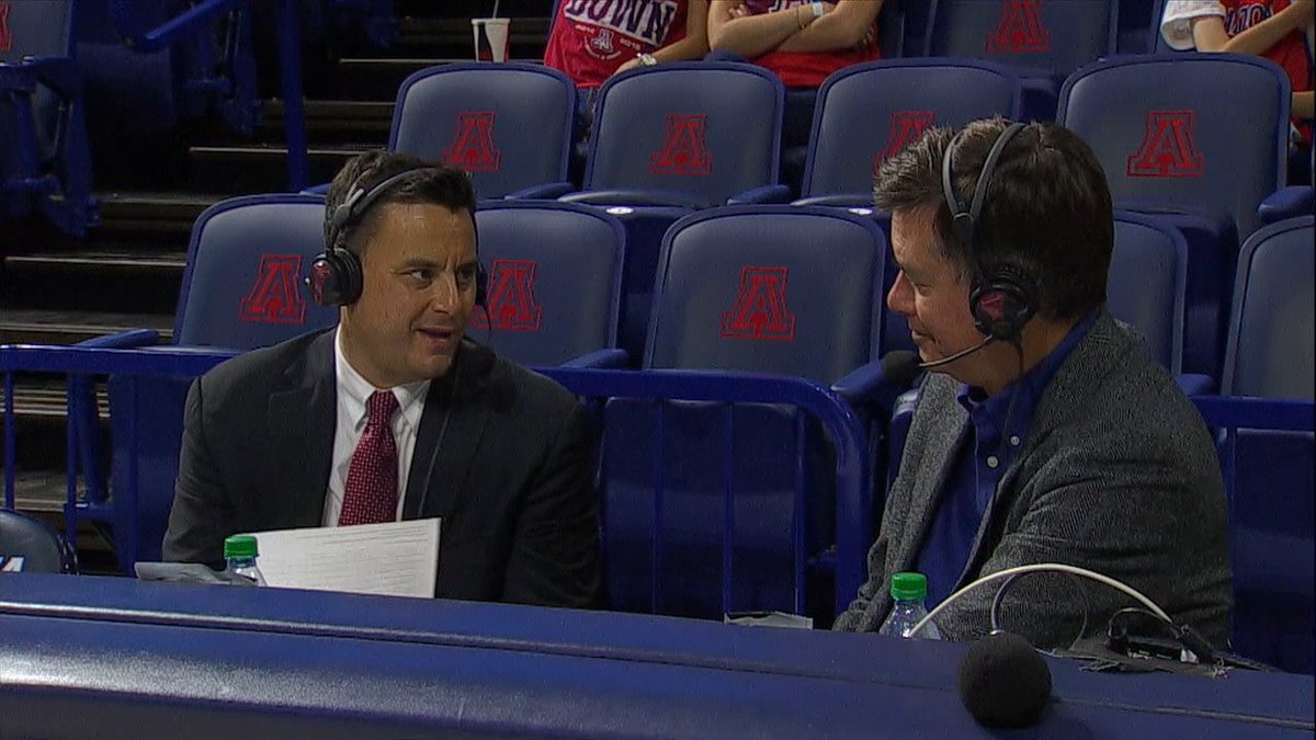 AZATHLETICS's tweet photo. WATCH: @UACoachMiller Postgame #CSUvsAZ w/@catspbp 

https://t.co/NsCvBkjymg

#BearDown https://t.co/mw9ofgWfLx