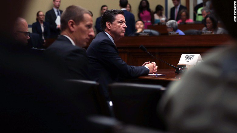 CNNPolitics's tweet photo. FBI Director James Comey tells Congress the FBI has not changed its conclusions https://t.co/3QgESb0U8n https://t.co/mnDwEtd1Rg