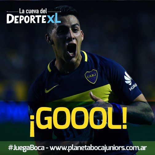 ¡GOOOOOOOOOLAZO DE BOCA!

A los 42' PT, Cristian Pavón marca el 3 a 0. #JuegaBoca