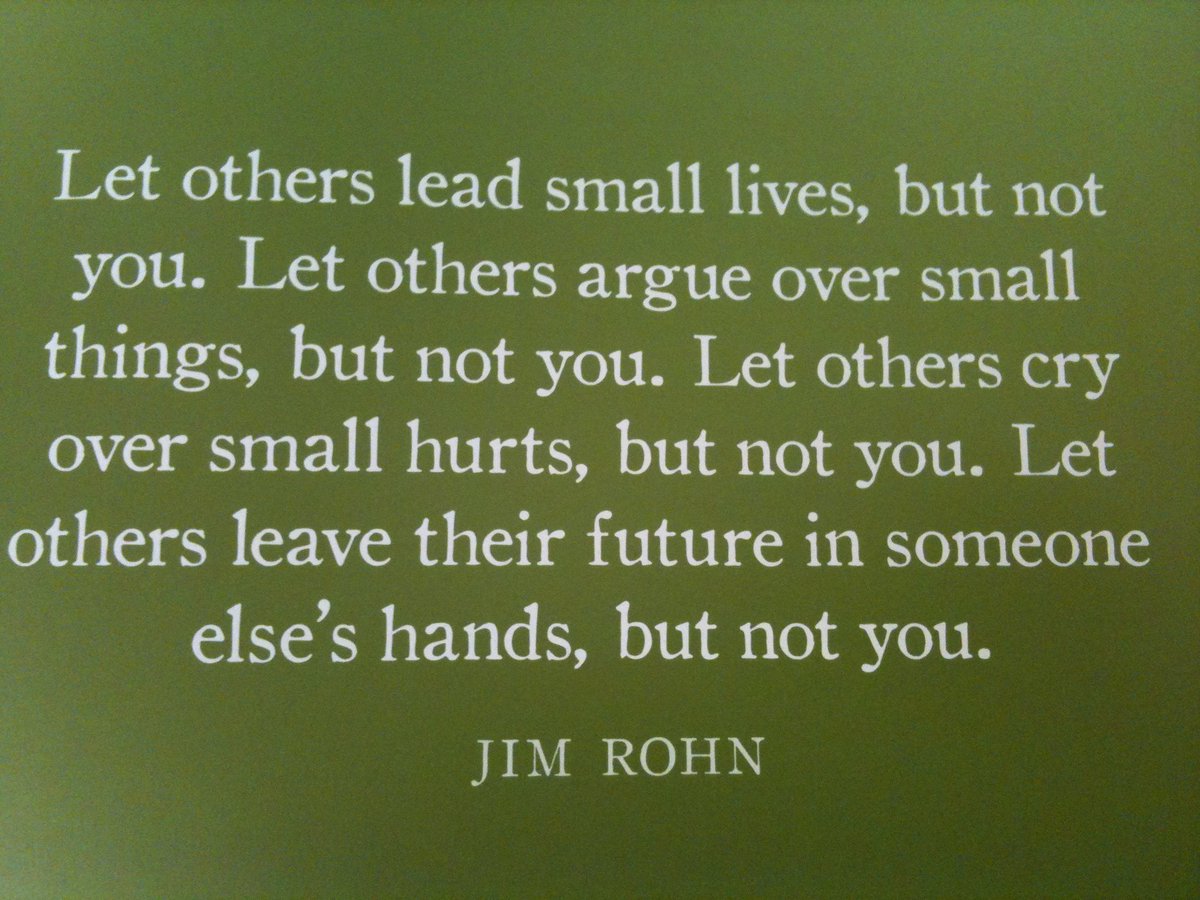 AdamChandler's tweet image. One of my all-time favorite #JimRohn #Success #Quotes