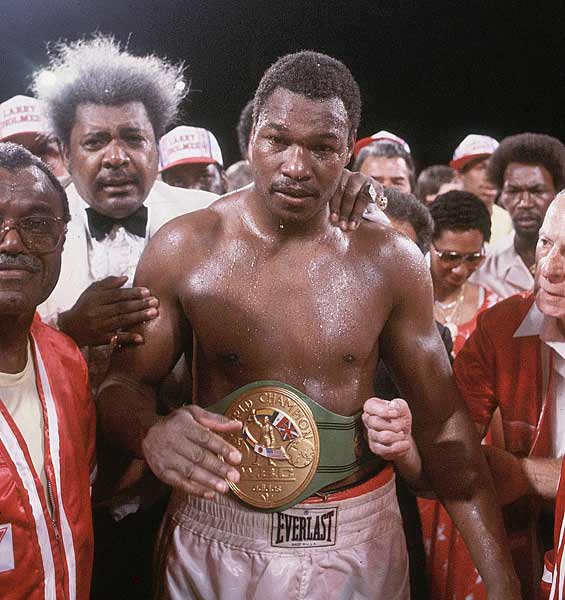 TheFightCity's tweet image. "No one who witnessed the broadcast soon forgot that lightning moment in the seventh." thefightcity.com/holmes-vs-snip…