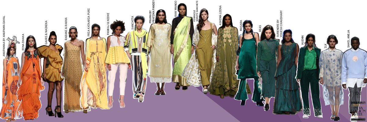 fdciofficial's tweet photo. Colour Wheel 2.0 #AIFWSS17 https://t.co/uWBDOgBTbJ