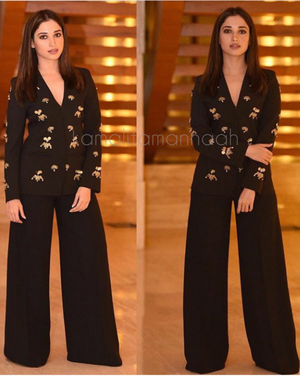 Kamali_GP's tweet photo. #DeviSuccessMeet in #Chennai 
@tamannaahspeaks 
Blazer: #madison
Pants: #andothestories
Hair: #shabnam 
Makeup: #otb 
Styled by : #sanjana https://t.co/DUJL8gX2sk