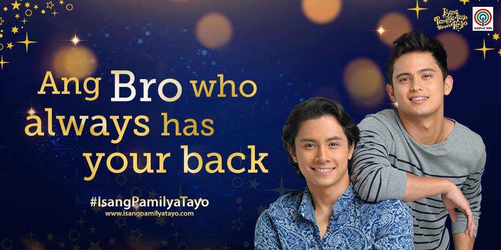 kapamilya_comm's tweet photo. Mga mag-bro like Ali and Basti! Ready na ba kayo para sa Christmas Station ID? Mamaya na after TV Patrol!!! :D #IsangPamilyaTayo https://t.co/H30keNpc5v