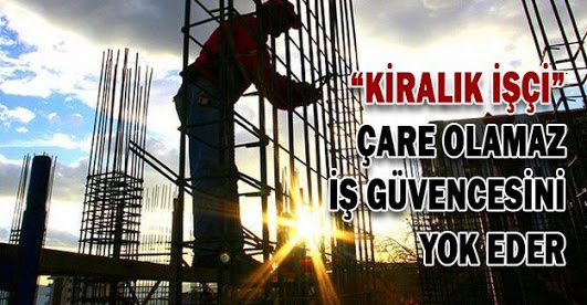diskgidais's tweet photo. İşverenin çalıştırdığı işçiyle #hukuksal bağının olmadığı sistemde #krizde ilk işten çıkarılan #kiralık #işçilerdir. https://t.co/98eyi8uHzy