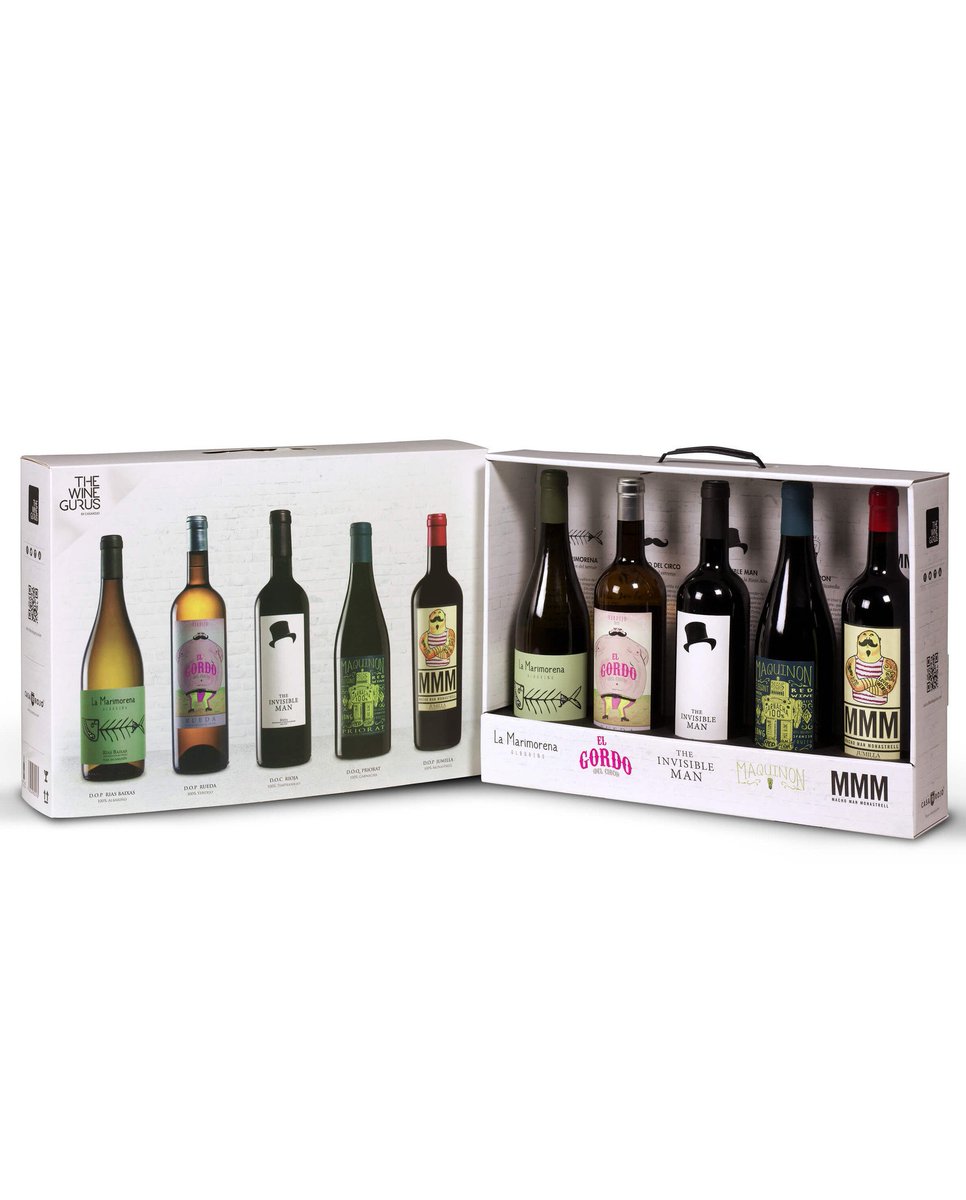 #UnKitQueContenga 5 uvas,5 #do españolas, 5 #vinos. Dicen que existe y aún lo puedes encontrar en <a href="/MercadoVinosMX/">Mercado de Vinos</a> goo.gl/Td7RKv
