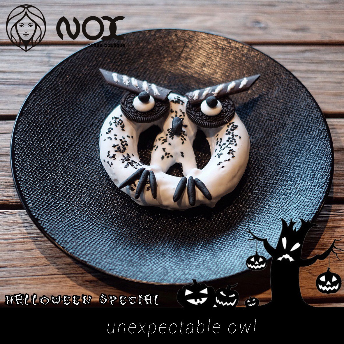 NoxCoffee's tweet photo. Halloween Special Cake masih tersedia lho!
Yuk Buruan mampir ke NOX COFFEE JOGJA!

#halloween2016 #cake #treatortrick https://t.co/3Ss1yvg1S5