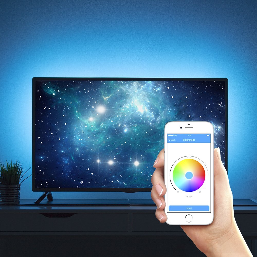 Satechi Japan サテチ ジャパン タイムセール Satechi Iq Led帯状ライト Ios Iphone Ipad用が 引き スマホから色の操作や点灯消灯 タイマー設定が可能 簡単に間接照明の出来上がり 5 45pmまで 購入は T Co Vsd6coxwbu T Co