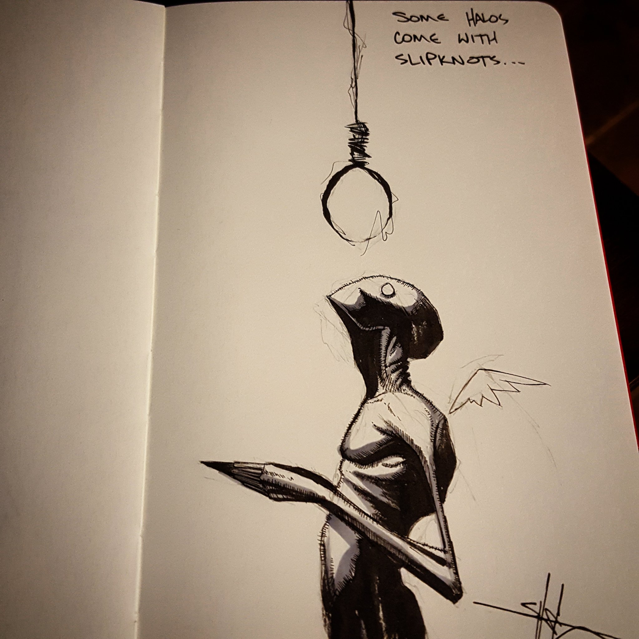 Bipolar Disorder художник inktober