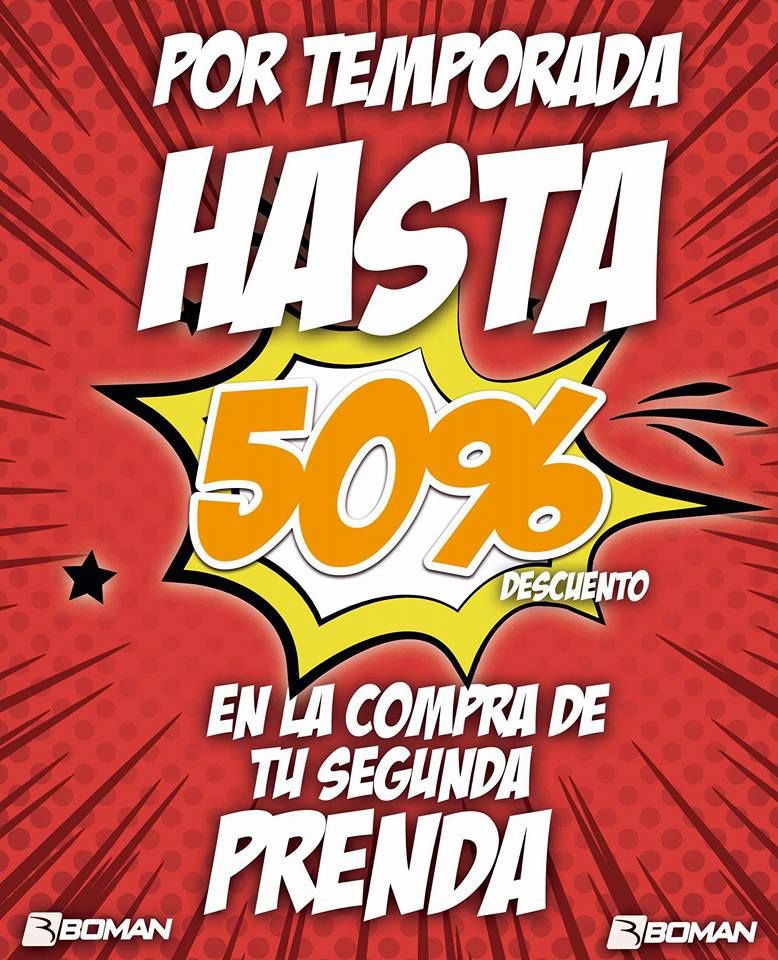 No te puedes perder la nueva #PromoBoman vigente
