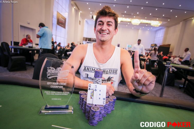 CodigoPoker's tweet photo. [#MDLS] Lech conquistó el Caribbean Poker Tour del @PuntaCanaPoker. 🇺🇸🇩🇴 👉 👉 https://t.co/LFcRhHbA1B #PCPC2016 https://t.co/2F3K0XdJtv
