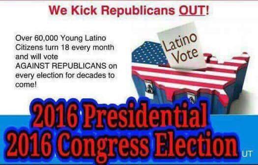 ImmigrantNacion's tweet photo. #AINF
One day until #2016election 
#Vote out the #LordOfTheLies
#VOTEBLUE #NewCongress 
#HillaryKaine2016 
@UniteBlue @HFA #latinovote https://t.co/vpGUqjtCiI