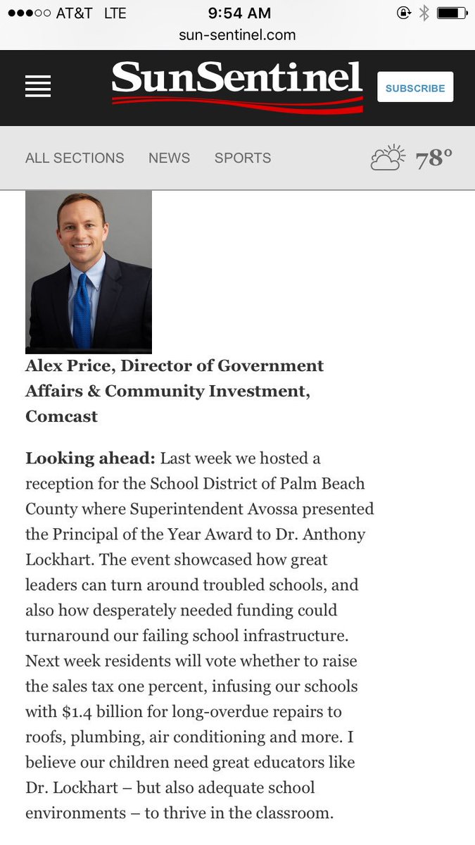 My entry in this week's <a href="/SunSentinel/">South Florida Sun Sentinel</a> South Florida 100, on the big decision PBC voters face Tuesday not called TrumpVSClinton #SF100