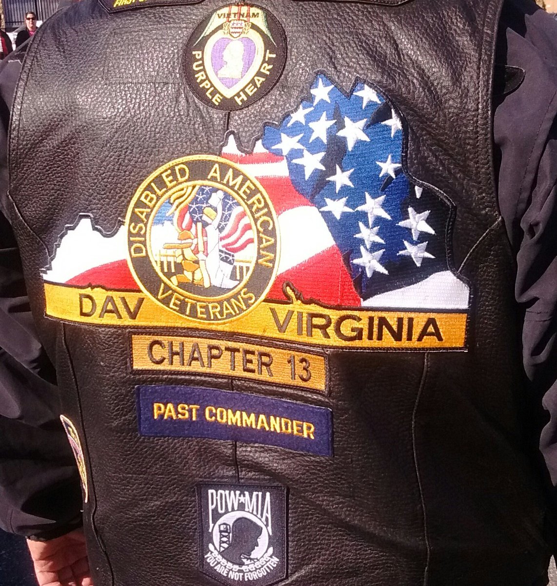 Successful Toys for Tots Run today -- Yorktown VA- with DAV 13 Riding Group- here's us in the middle of the action.