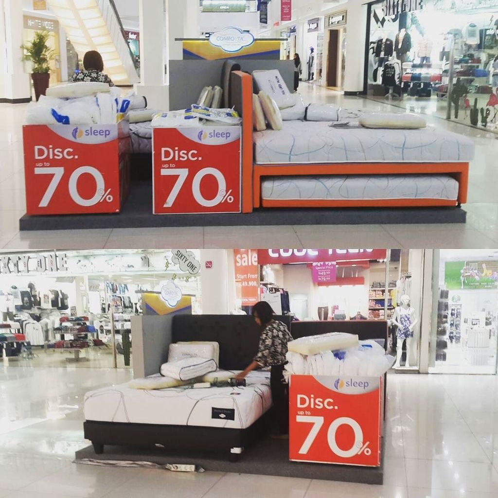 GreenspotEO's tweet photo. Pameran Comforta Bed at koridor barat  Supermal karawaci 7 Nov - 20 Nov 2016 https://t.co/0OjlbNV1Kj https://t.co/y7w6caMFeM