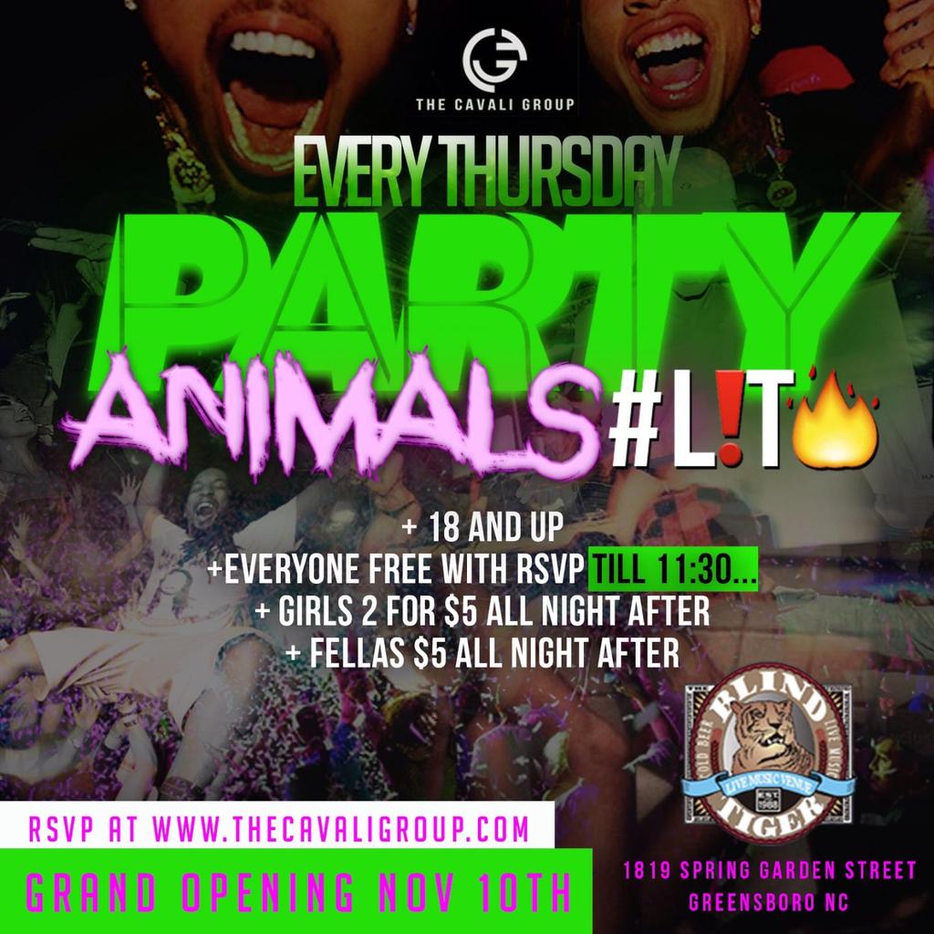 _blackdagemini's tweet photo. 🚨Upcoming Moves🚨
• #PartyAnimals Everyone Free https://t.co/PsQG7uaS4s
• #TheBongFire Free but limited space
• #MadeForIt BlackAffair

#NCAT https://t.co/MnXR37K0Ny